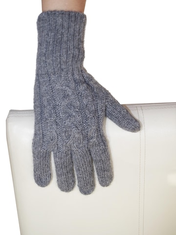 Posh Gear Fingerhandschuhe 'Guantibrada'‌‌‌‌‌‌ in Grau