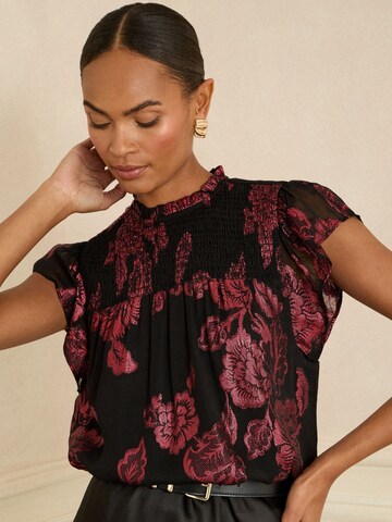 love & roses Blouse in Black