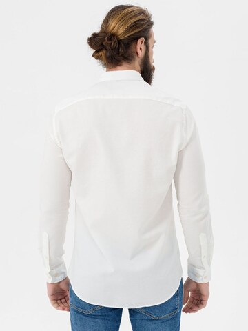 By Diess Collection Regular fit Button Up Shirt in White