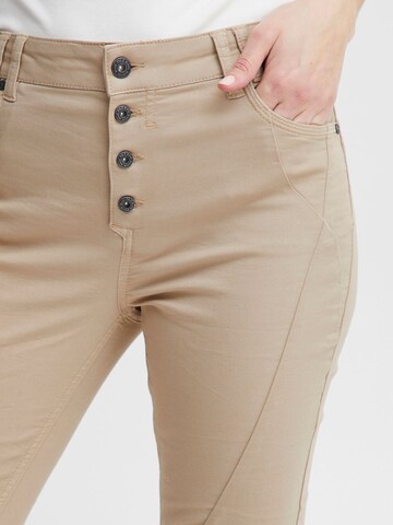 PULZ Jeans Skinny Jeans 'Rosita' in Beige