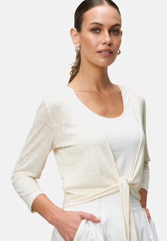 zero Gebreid vest in Wit