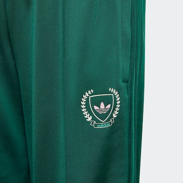 ADIDAS ORIGINALS Wide leg Trousers 'Coliate Graphic ' in Green