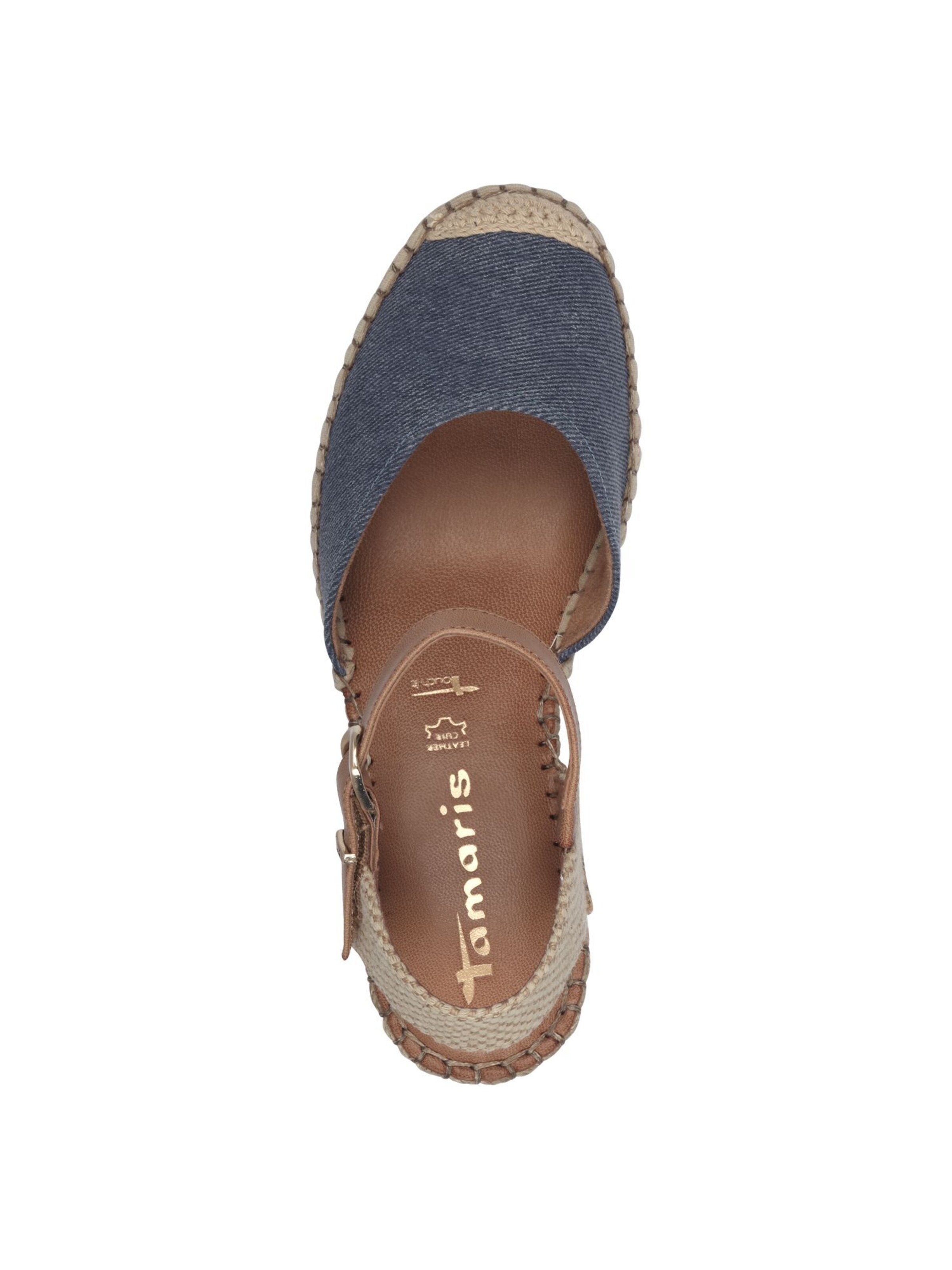 Tamaris Espadrilles in Blauw