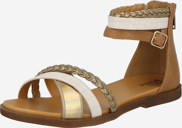 BULLBOXER Sandals in Brown: front