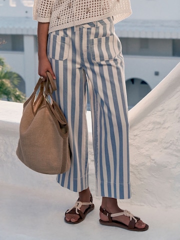 Next Широкий Джинсы в Синий: спереди