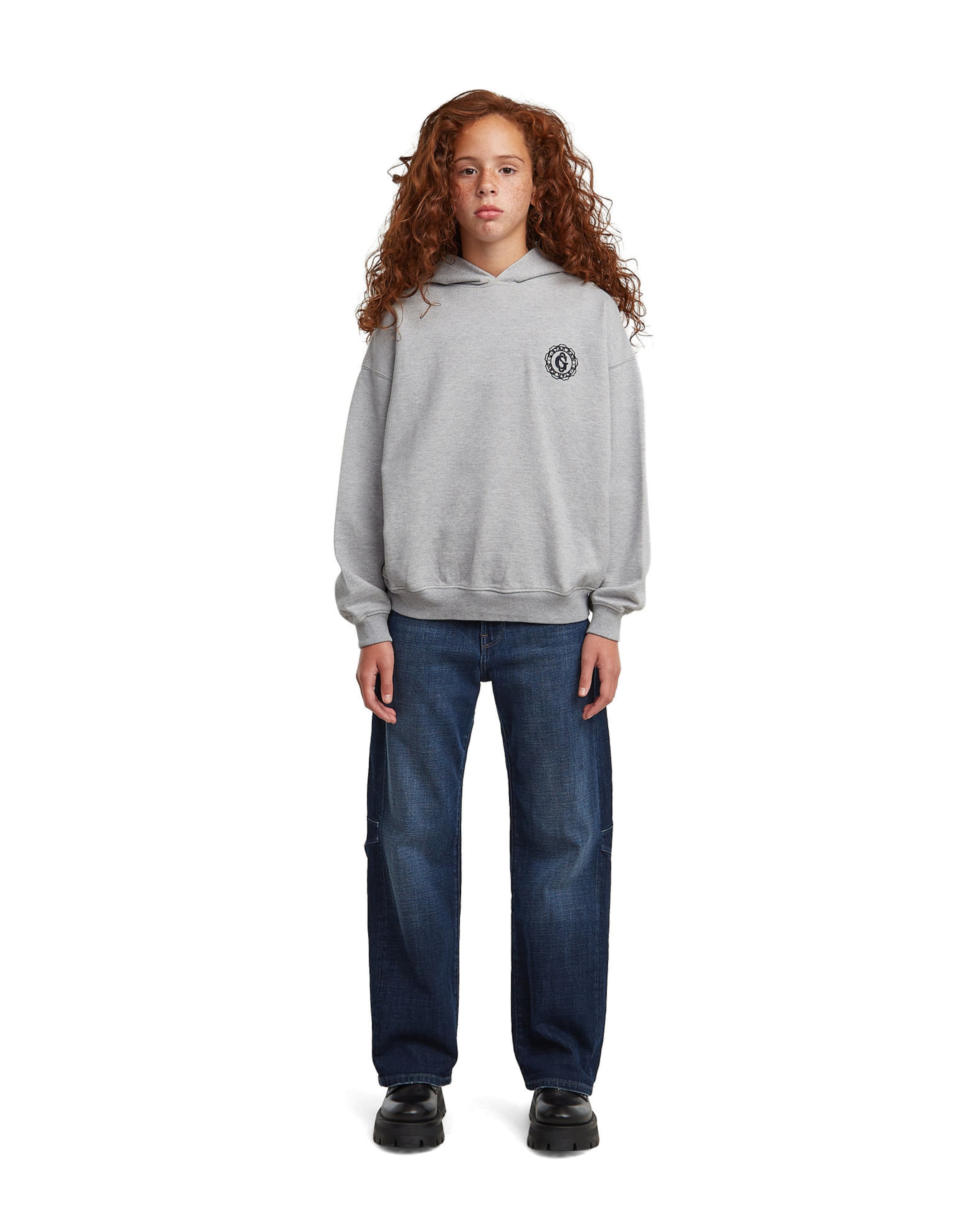 G-STAR Regular Jeans 'Girls Bowey Boyfriend Jeans' in Blauw