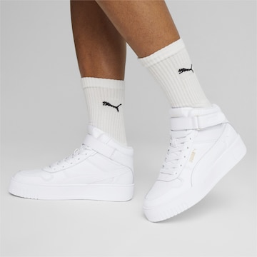 PUMA High-Top Sneakers 'Carina' in White: front