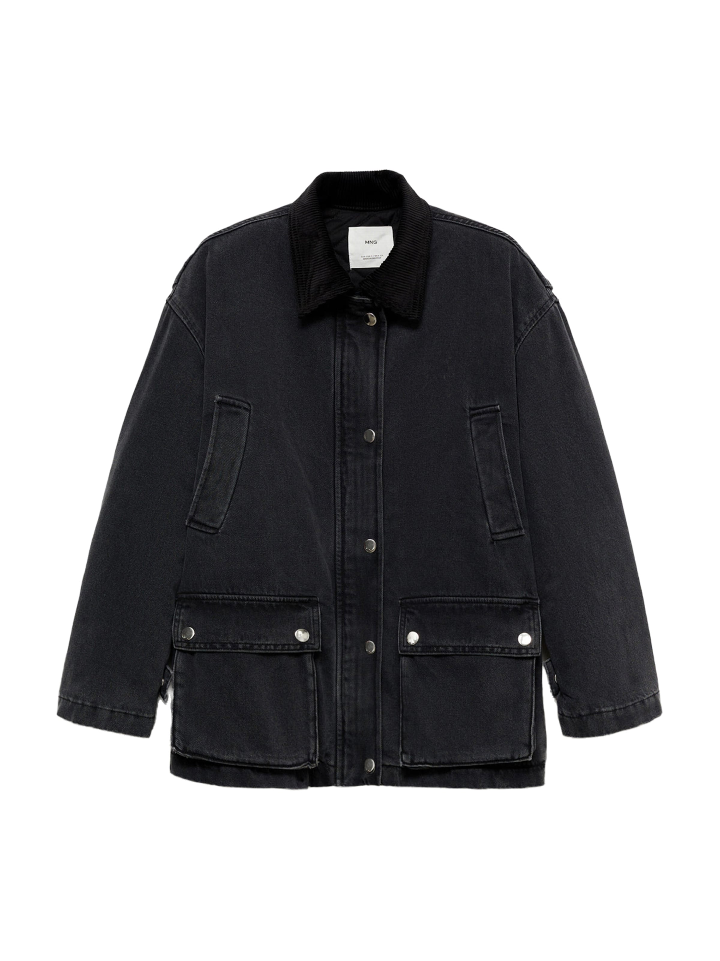 fekete / fekete farmer MANGO Átmeneti dzseki 'Suzie', Termék nézet