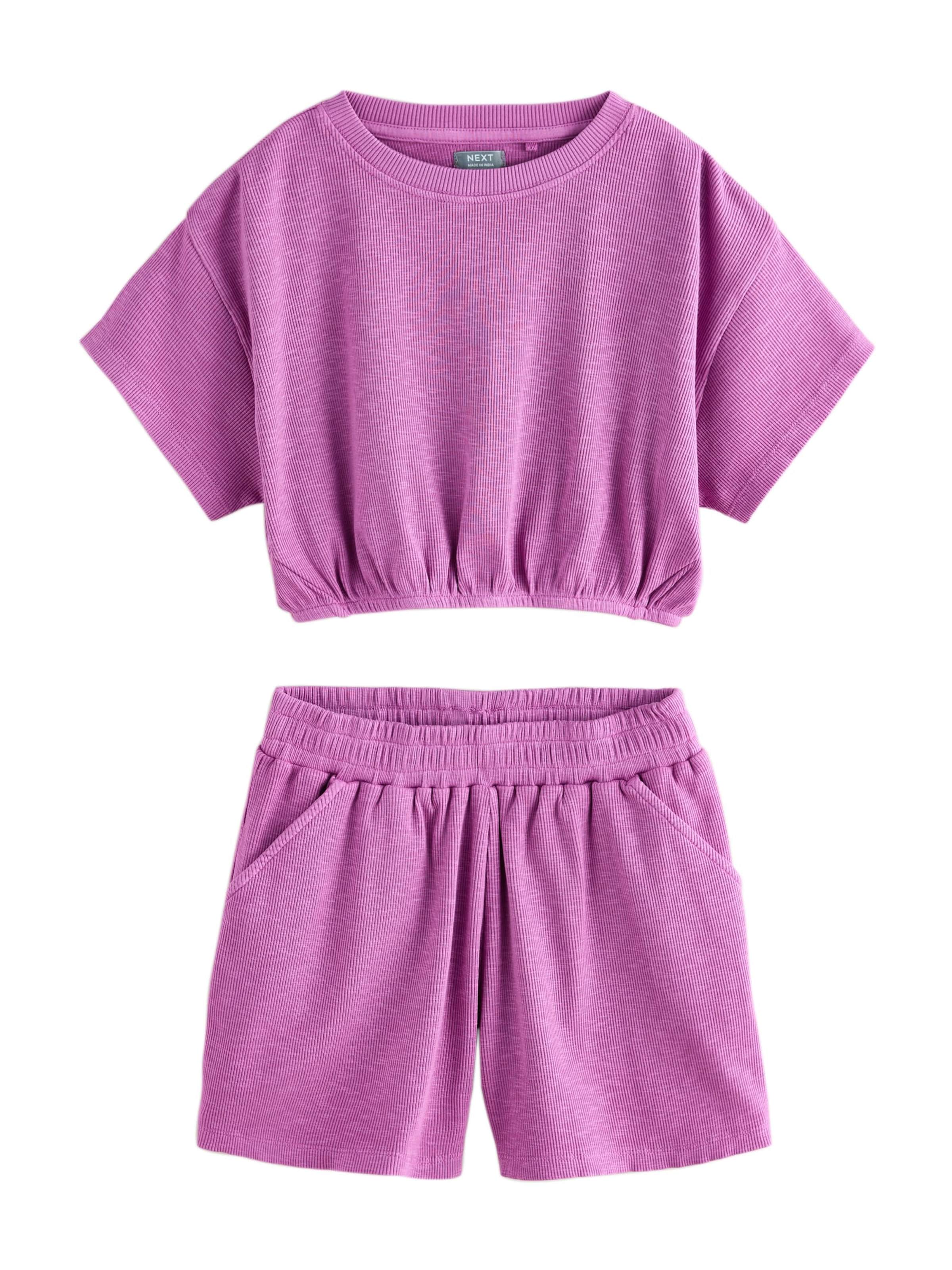 Set Next en violet : devant