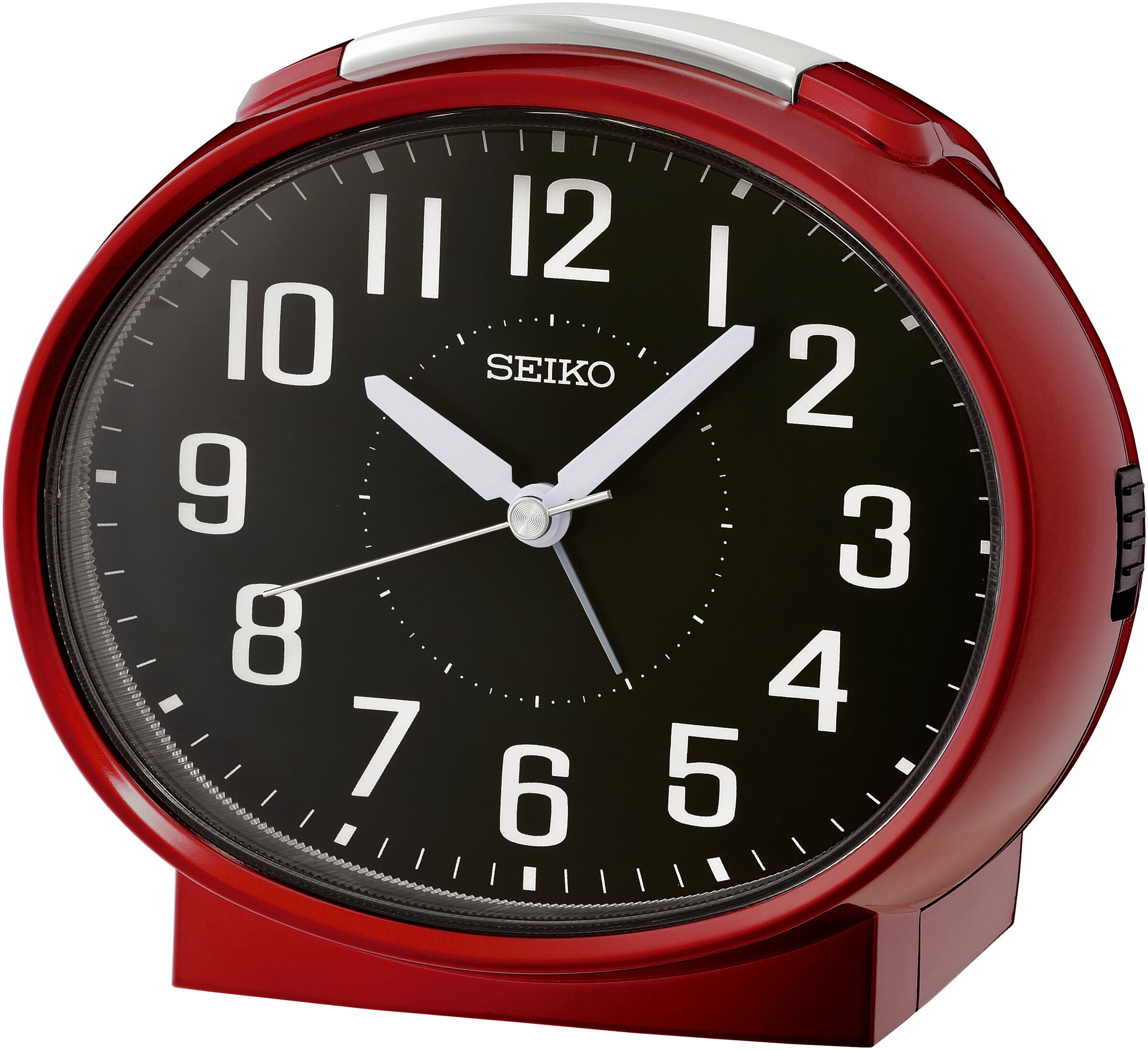 SEIKO Wecker in Rot: Vorderseite