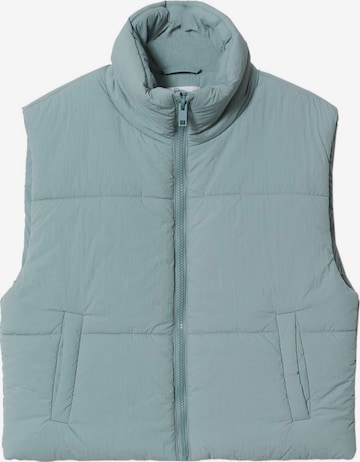 MANGO TEEN Vest 'Turque' in Blue: front