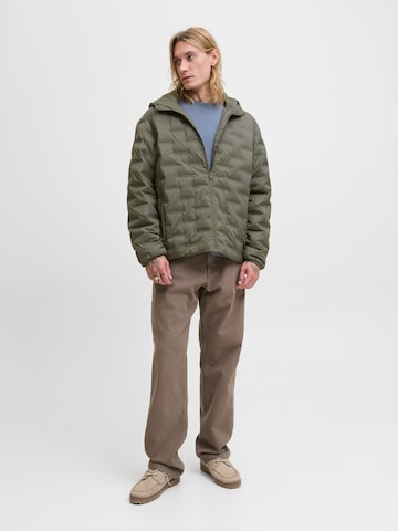 JACK & JONES - Chaqueta de invierno en verde