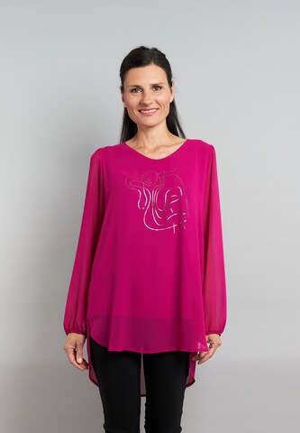 Seidel Moden Blouse in Pink: front