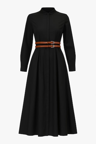 Touche Prive Kleid in Schwarz: Vorderseite