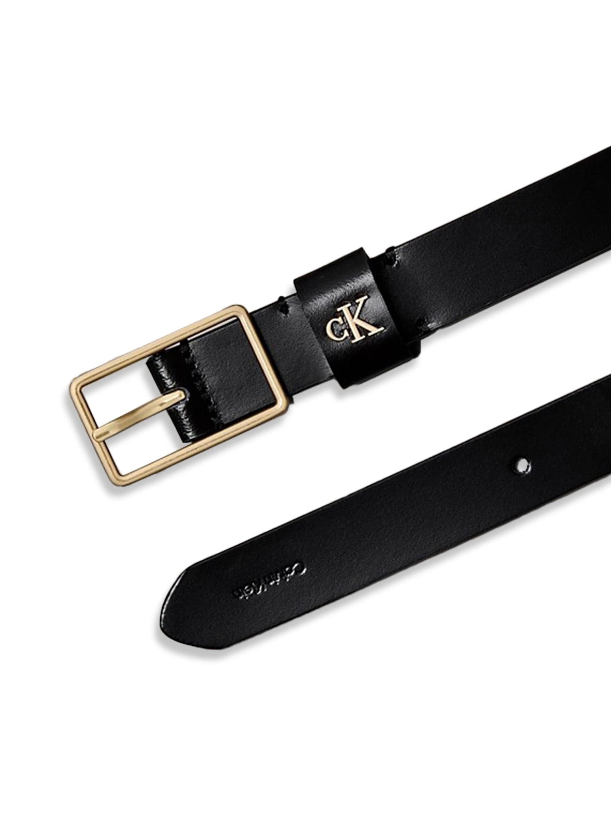 juoda Calvin Klein Diržas 'LV04F7050G - CINTURA'