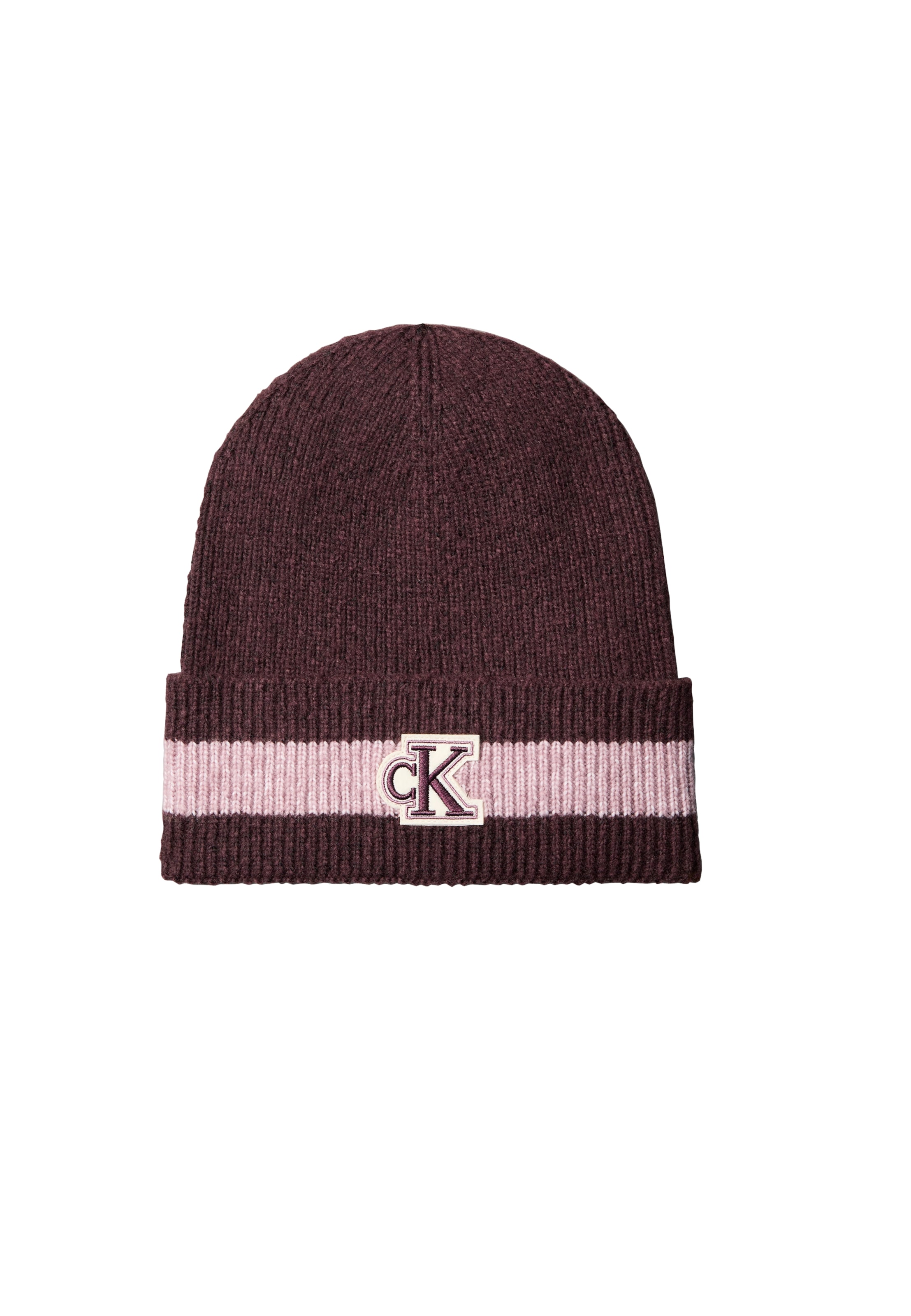 Calvin Klein Bonnet en 55-60 en rose / bordeaux, Vue avec produit
