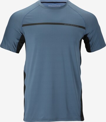 ENDURANCE - Camiseta funcional 'Serzo' en azul: frente