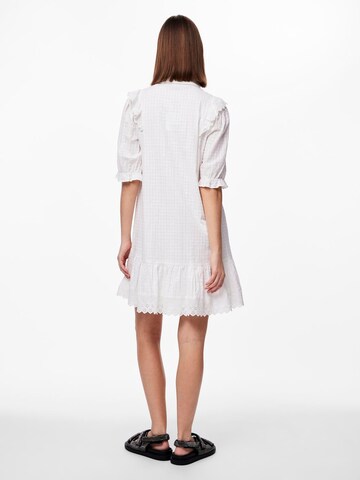 PIECES Shirt dress 'Agneta' in White
