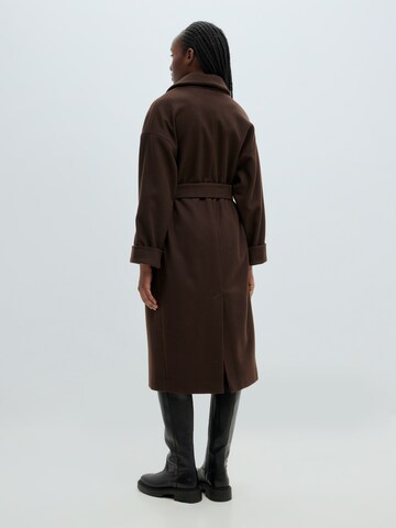 EDITED Between-seasons coat 'Santo' in Brown