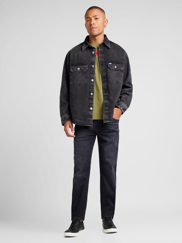 HUGO Regular Fit Hemd 'Ebolt' in Grau