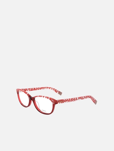 FURLA Sunglasses 'Furla VU4876 Shiny crystal/red 53/16/140 WOMAN Eyewear Frame' in 53 in Red, Item view
