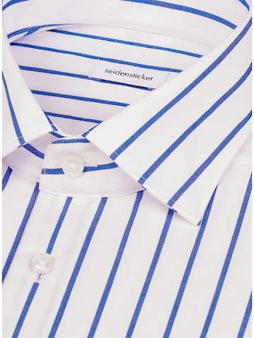 Coupe regular Chemise business SEIDENSTICKER en bleu