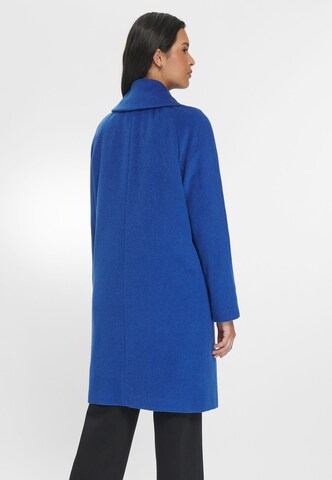 Emilia Lay Between-Seasons Coat in Blue