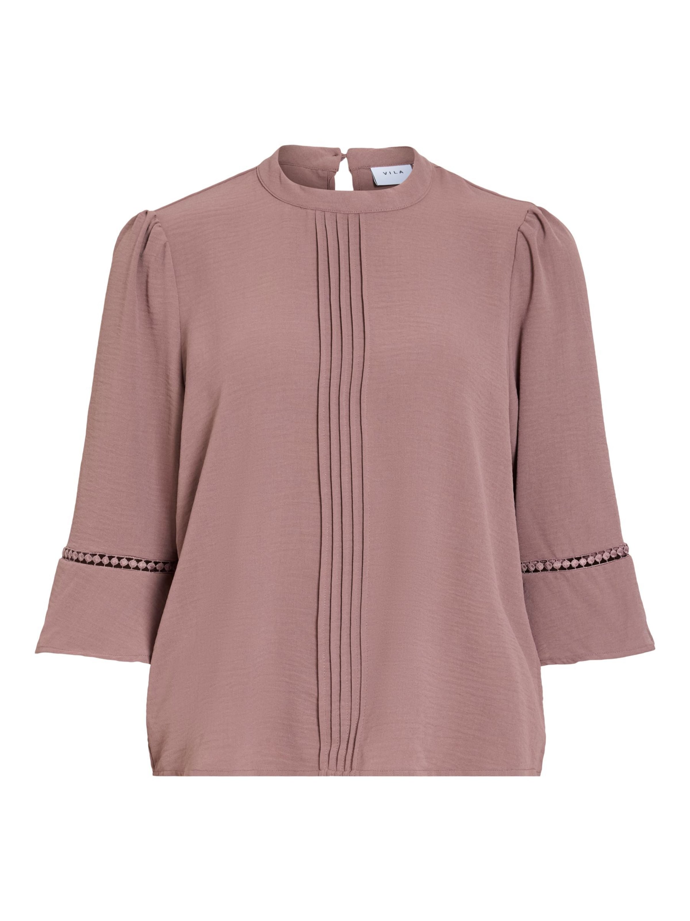 VILA Blouse 'VIRella' in Brown: front