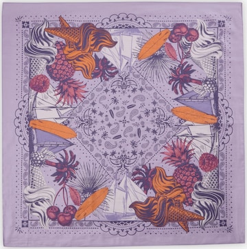 Foulard CODELLO en violet : devant