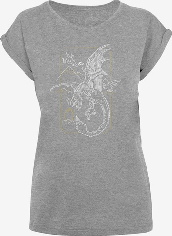 T-shirt 'Harry Potter' F4NT4STIC en gris : devant
