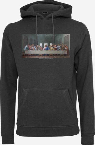MT Men Sweatshirt 'Can't Hang With Us' in Grey: front