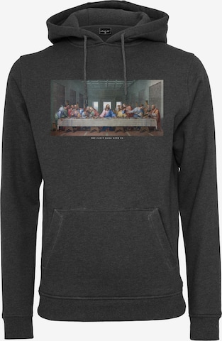 MT Men Sweatshirt 'Can't Hang With Us' in Grijs: voorkant