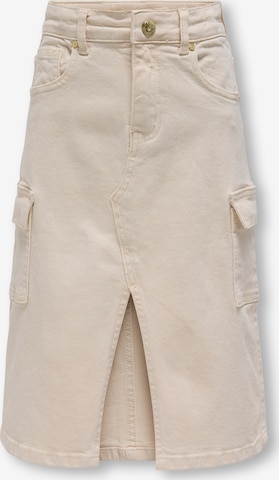 smėlio ONLY GIRLS Sijonas: priekis