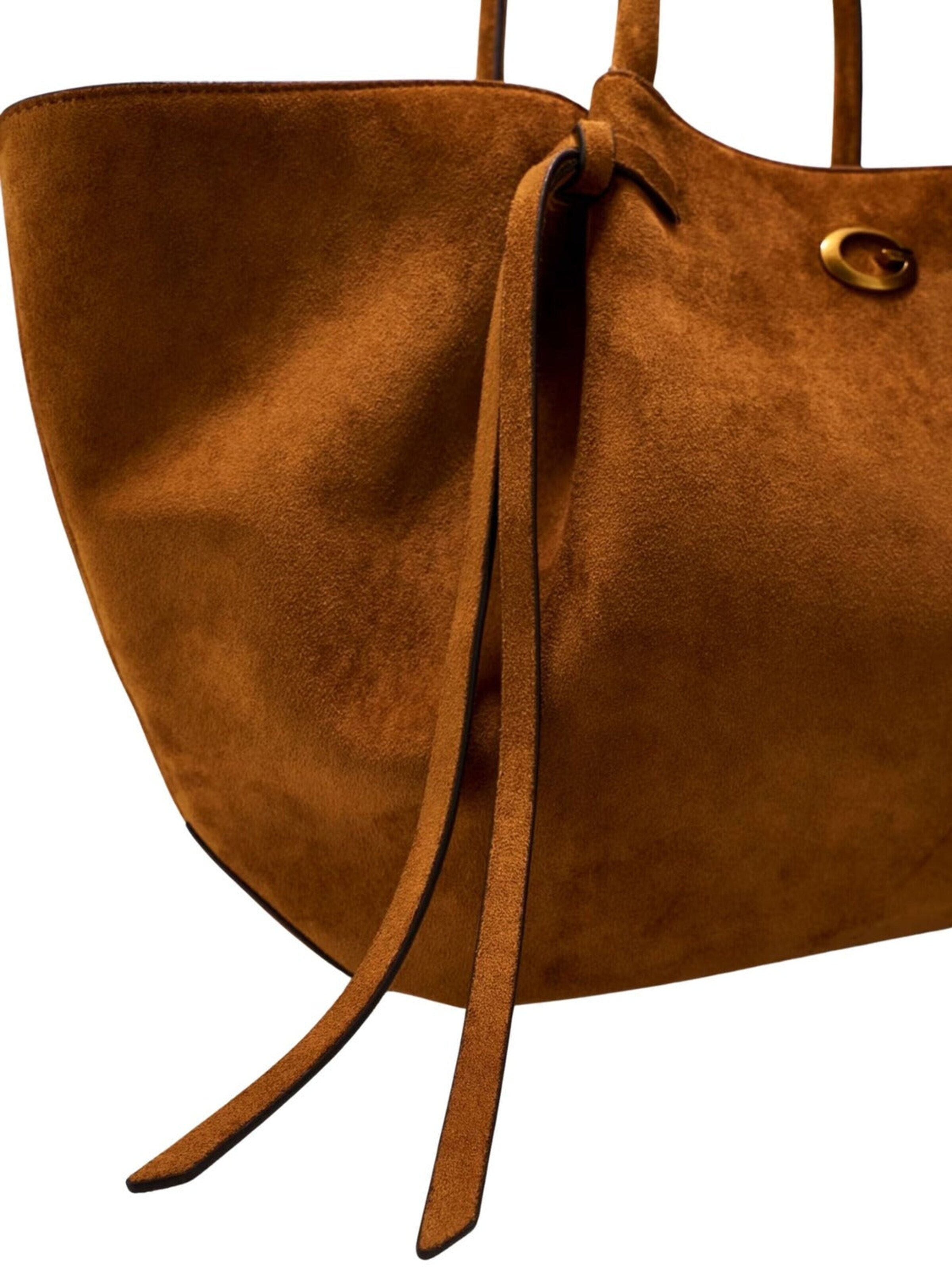 GUESS Nakupovalna torba 'Guess Cabas Allegra en Suède Cognac' | rjava barva
