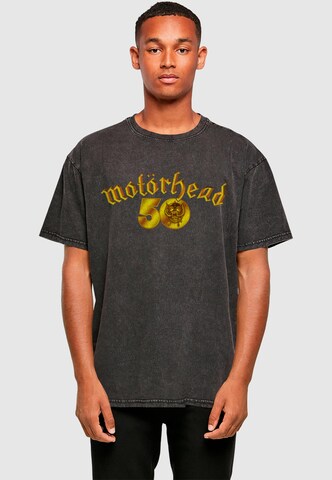 Merchcode Shirt 'Motorhead - 50th Anniversary' in Black: front
