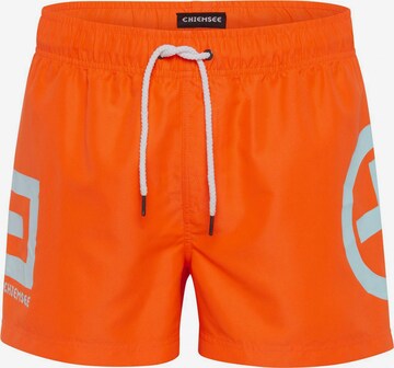 CHIEMSEE Badeshorts in Orange: predná strana