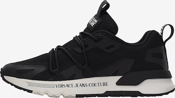 juoda Versace Jeans Couture Sportbačiai be auliuko 'FONDO DYNAMIC DIS. 23': priekis