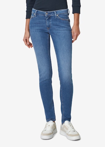 Marc O'Polo DENIM Skinny Jeans 'Siv' in Blauw: voorkant