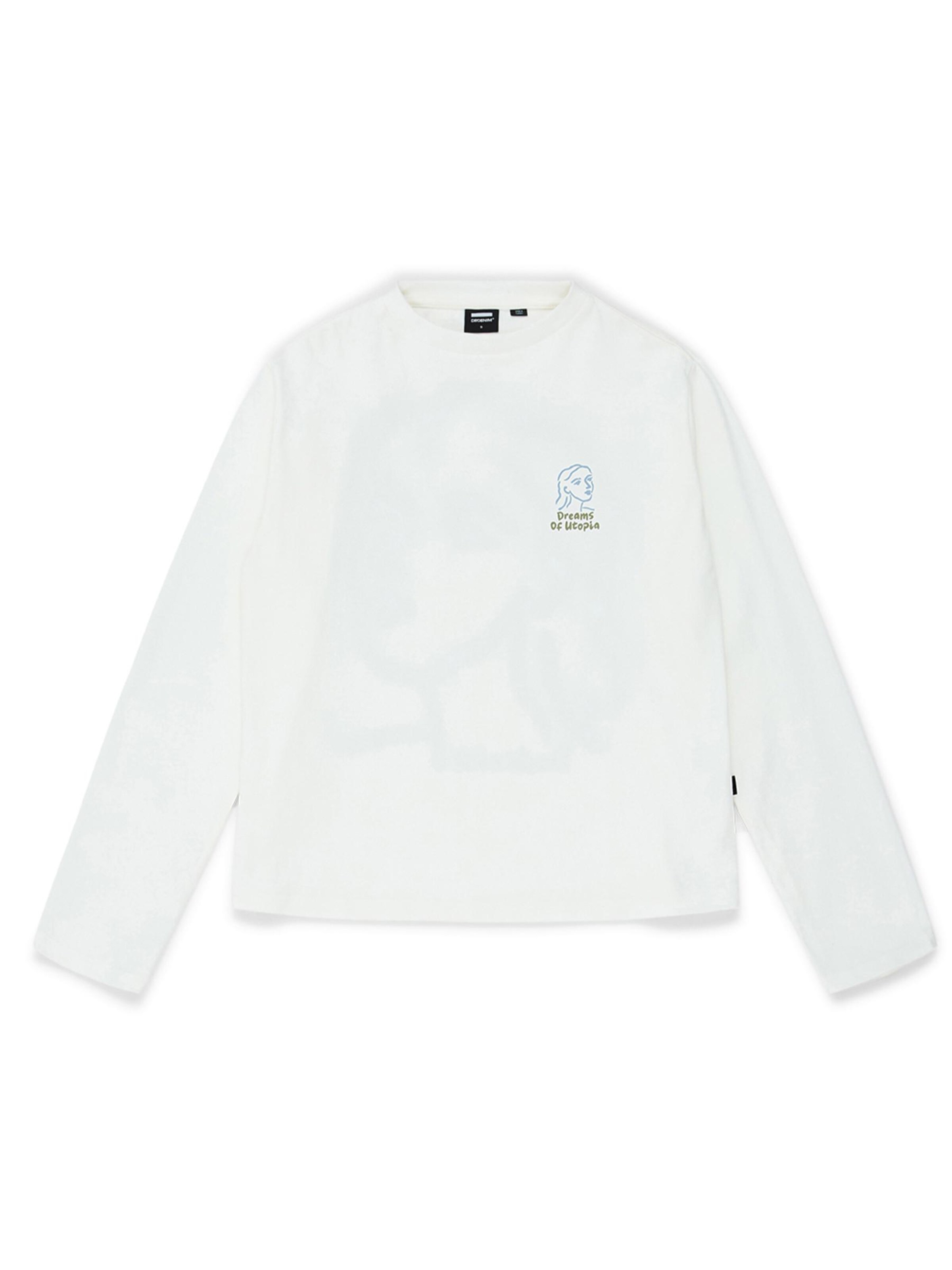 Dr. Denim Shirt 'Kath' in Wit: voorkant