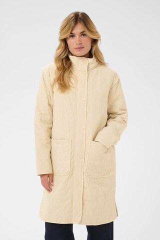 SAINT TROPEZ Overgangsfrakke 'Ollie' i beige: forside