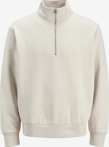 JACK & JONES Sweatshirt 'JEURBAN EDGE' in Grijs: voorkant
