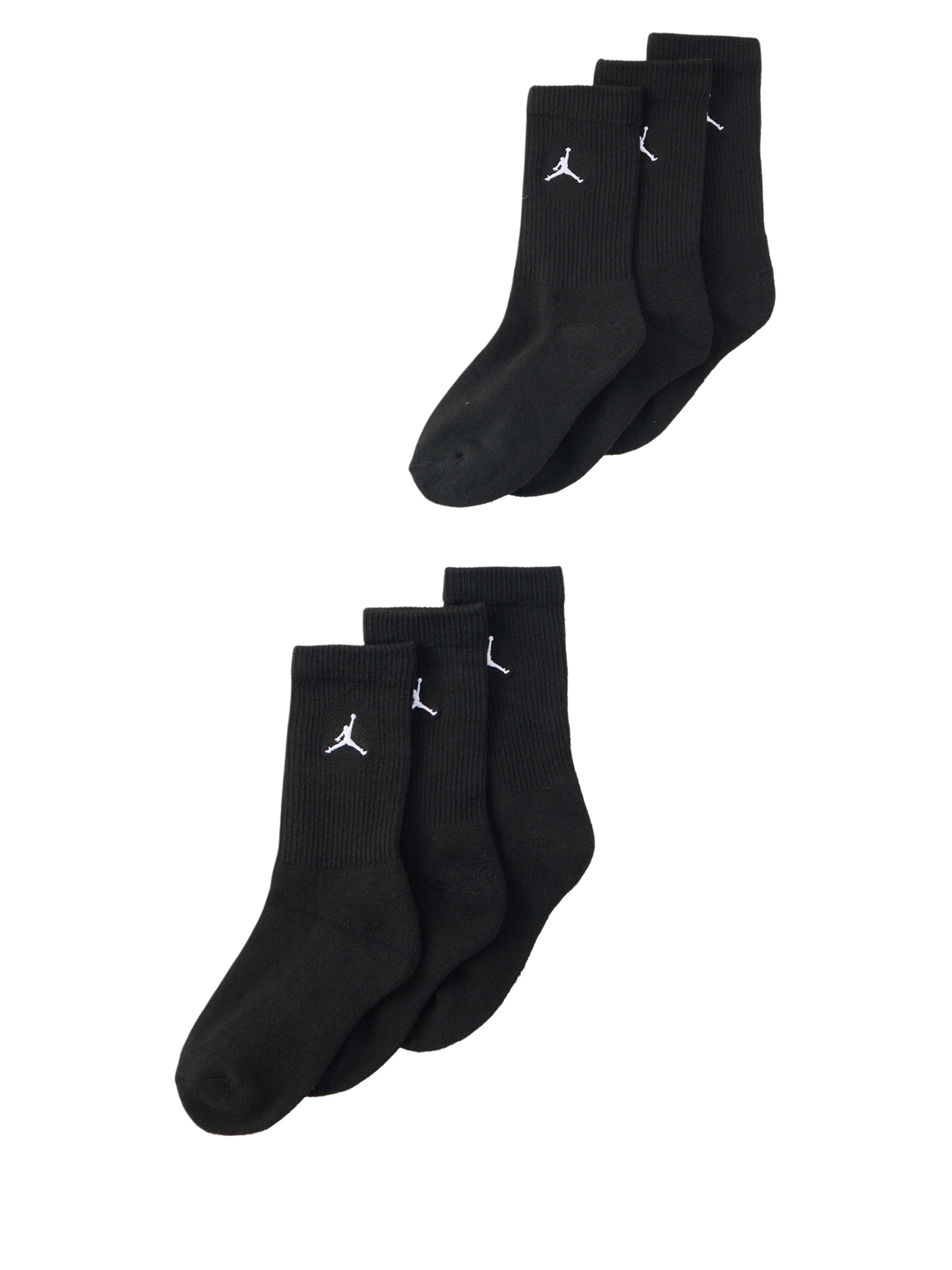 Chaussettes 'EVERYDAY ESSENTIALS' Jordan en noir : devant