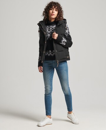 Gilet 'Everest' Superdry en noir