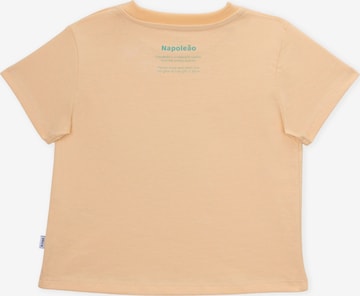 KNOT Shirt 'Harlequin Tuskfish' in Orange