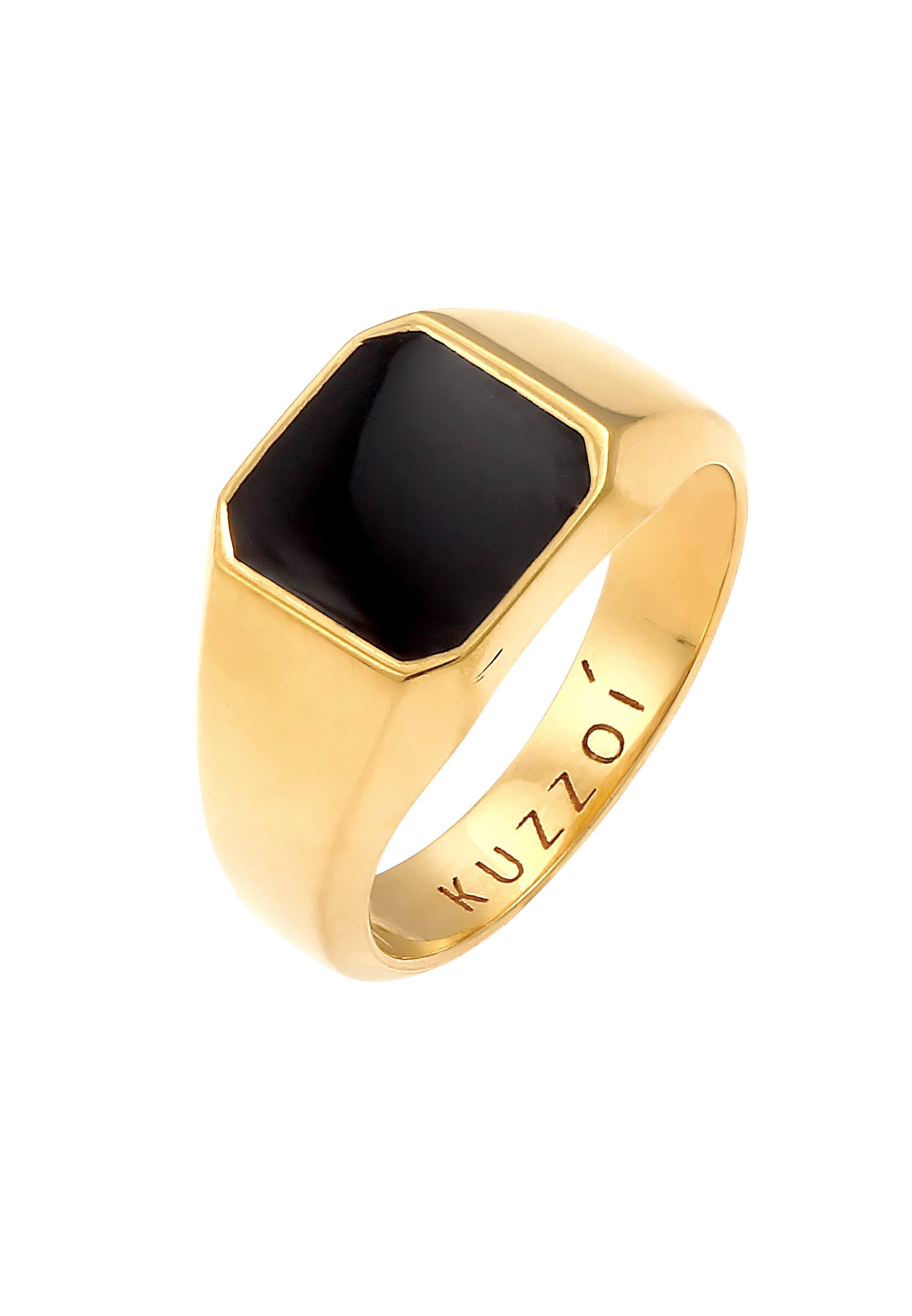 KUZZOI Кольцо в Золотой: спереди