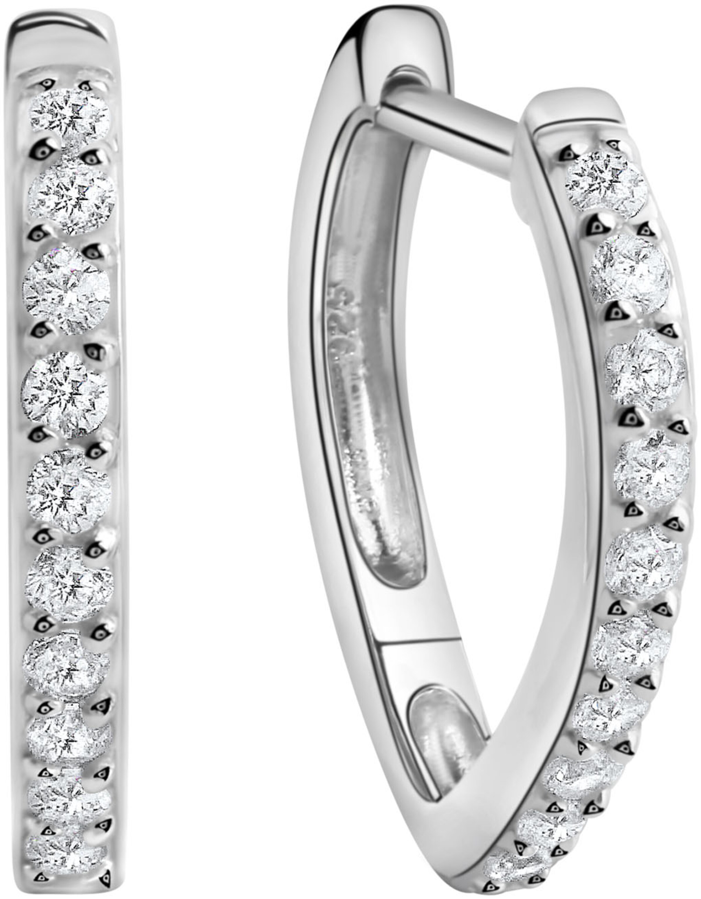 FIRETTI Ohrringe in Silber: Vorderseite