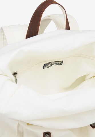 DreiMaster Vintage Rucksack in Weiß
