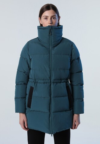 North Sails Winter Jacket in Blue: front