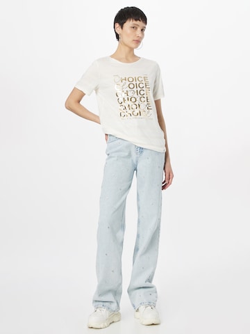 Key Largo T-shirt 'CHOICE' i beige