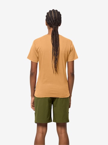 JACK WOLFSKIN T-Shirt in Beige